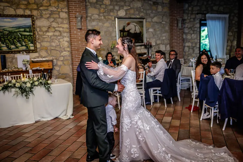 Gloria e Davide a Corte Poli – il primo ballo, foto 2