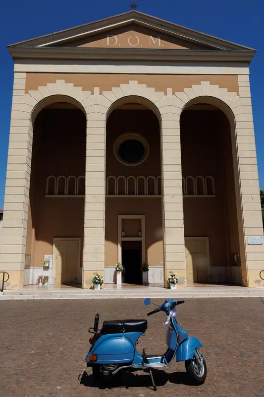 Sabrina e Ivan a Corte Poli – la cerimonia in chiesa, foto 1