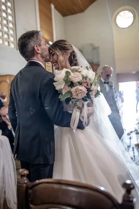 Sabrina e Ivan a Corte Poli – la cerimonia in chiesa, foto 4