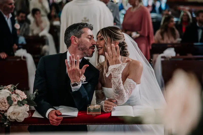 Sabrina e Ivan a Corte Poli – la cerimonia in chiesa, foto 11
