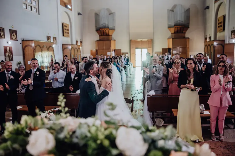 Sabrina e Ivan a Corte Poli – la cerimonia in chiesa, foto 16