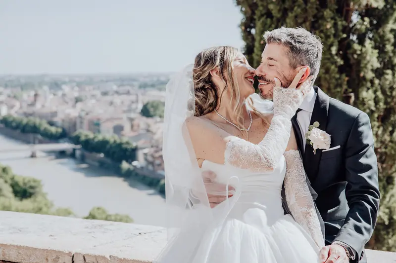 Sabrina e Ivan a Corte Poli – i ritratti con il panorama della città, foto 3