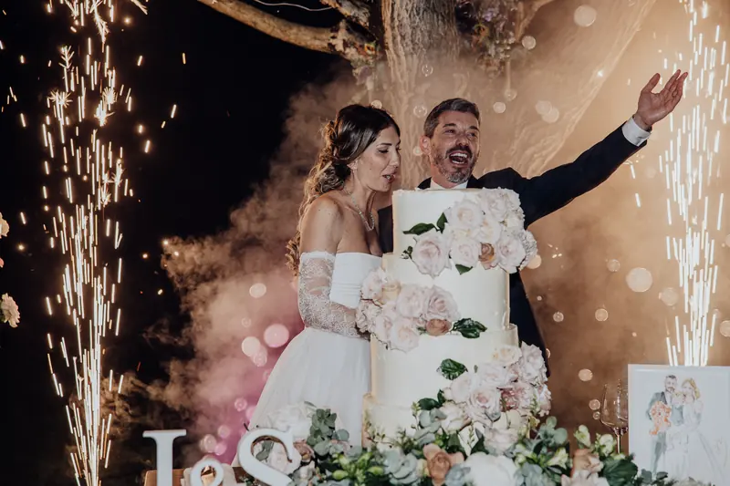 Sabrina e Ivan a Corte Poli – la torta, foto 3