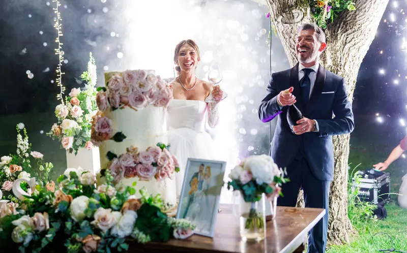 Sabrina e Ivan a Corte Poli – la torta, foto 4