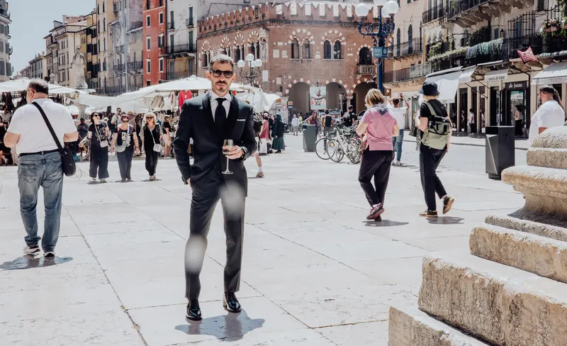 Sabrina e Ivan a Corte Poli – verso la chiesa, foto 1