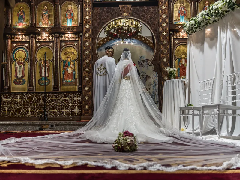 Maria e Mina a Giardini La Pergola – la cerimonia in chiesa, foto 7