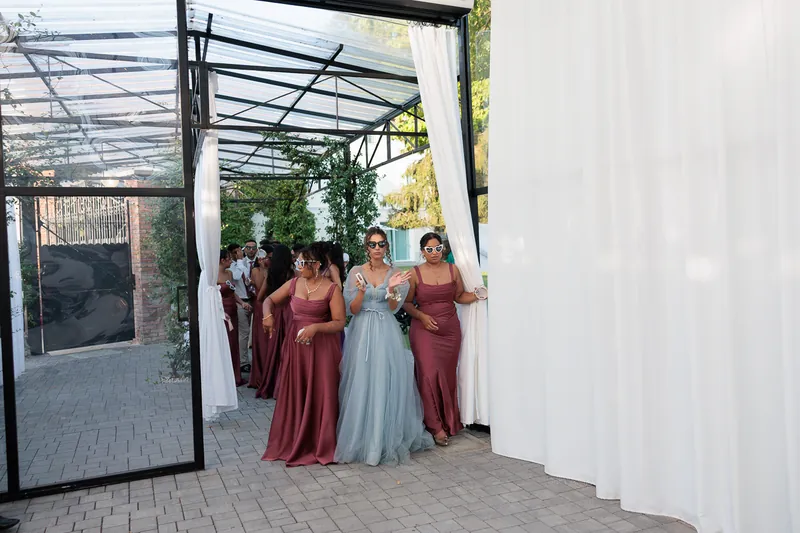 Maria e Mina a Giardini La Pergola – la festa nella serra, foto 1