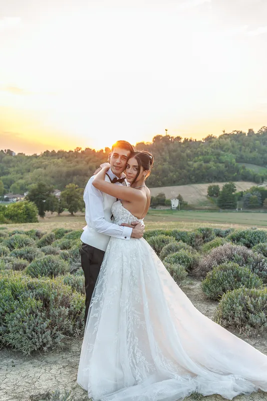 Maria e Mina a Giardini La Pergola – tramonto tra lavanda e villa, foto 3