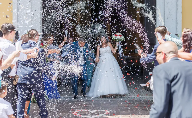 Alessia e Raffaele a Villa Giardino – la cerimonia in chiesa, foto 16