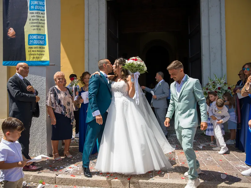 Alessia e Raffaele a Villa Giardino – la cerimonia in chiesa, foto 17