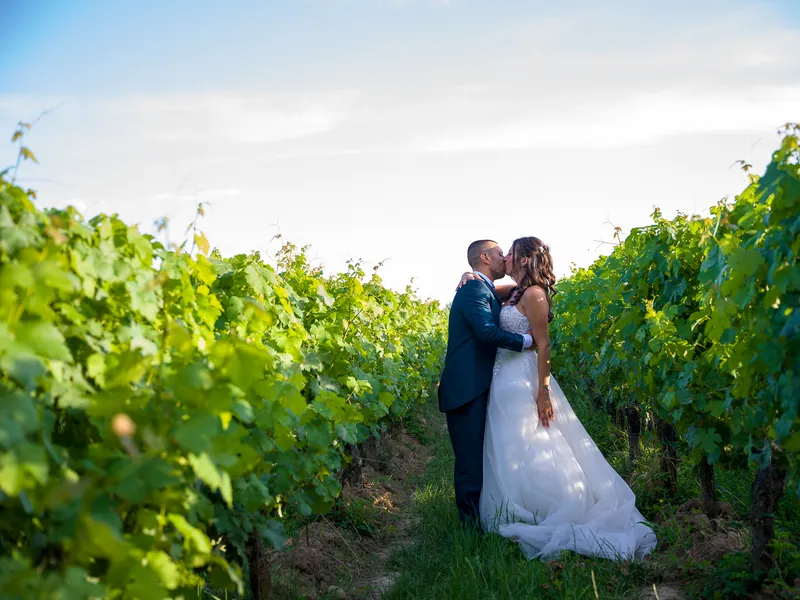 Alessia e Raffaele a Villa Giardino – ritratti al tramonto, foto 4