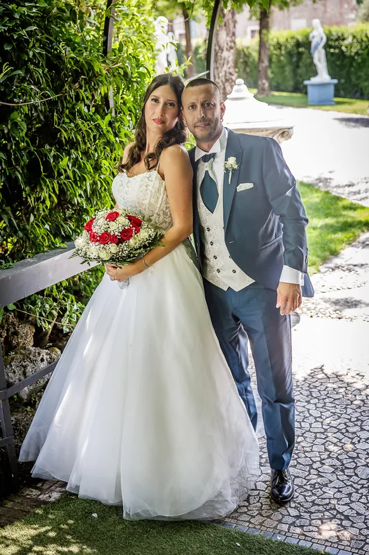 Alessia e Raffaele a Villa Giardino – l’arrivo a villa giardino, foto 3