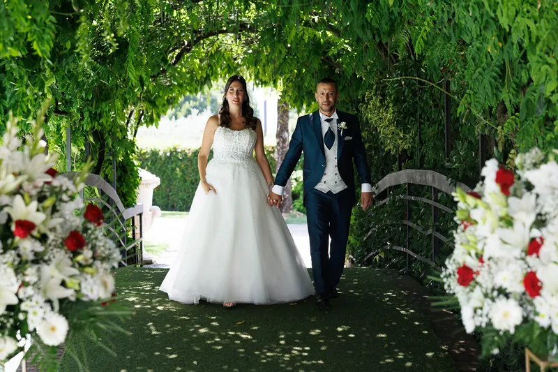 Alessia e Raffaele a Villa Giardino – l’arrivo a villa giardino, foto 4
