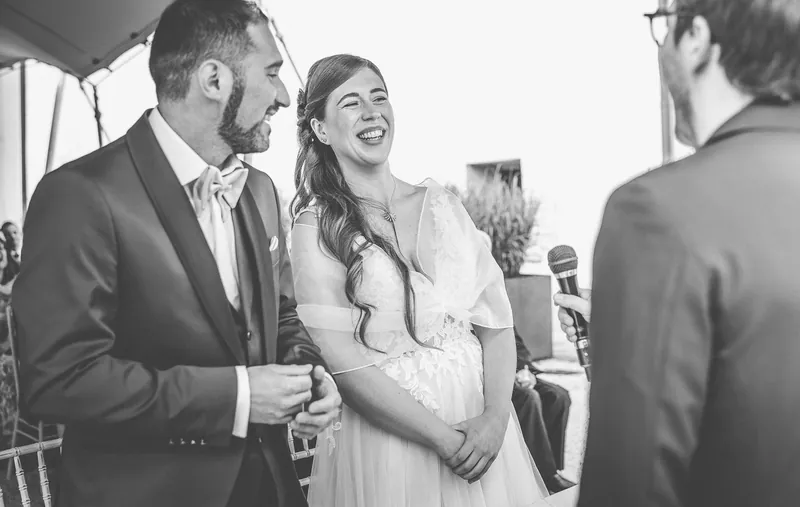 Elisa e Fabio a La Corte e il Sogno – il rito sotto la tensostruttura, foto 4