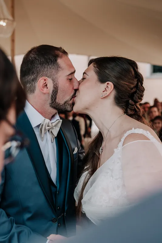 Elisa e Fabio a La Corte e il Sogno – il rito sotto la tensostruttura, foto 8