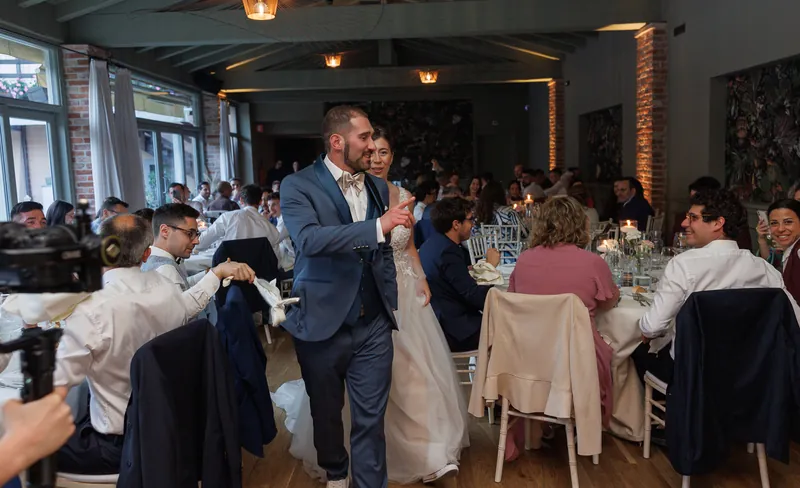 Elisa e Fabio a La Corte e il Sogno – la cena, foto 7
