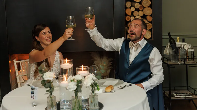 Elisa e Fabio a La Corte e il Sogno – la cena, foto 8