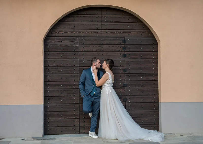 Elisa e Fabio a La Corte e il Sogno – ritratti al tramonto, foto 7
