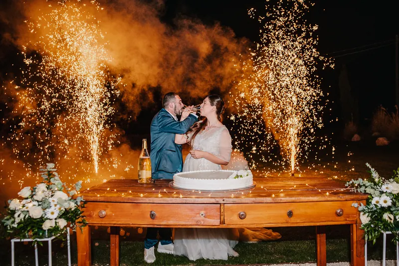 Elisa e Fabio a La Corte e il Sogno – la torta e la festa, foto 3