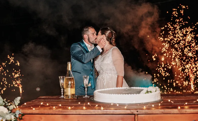 Elisa e Fabio a La Corte e il Sogno – la torta e la festa, foto 4