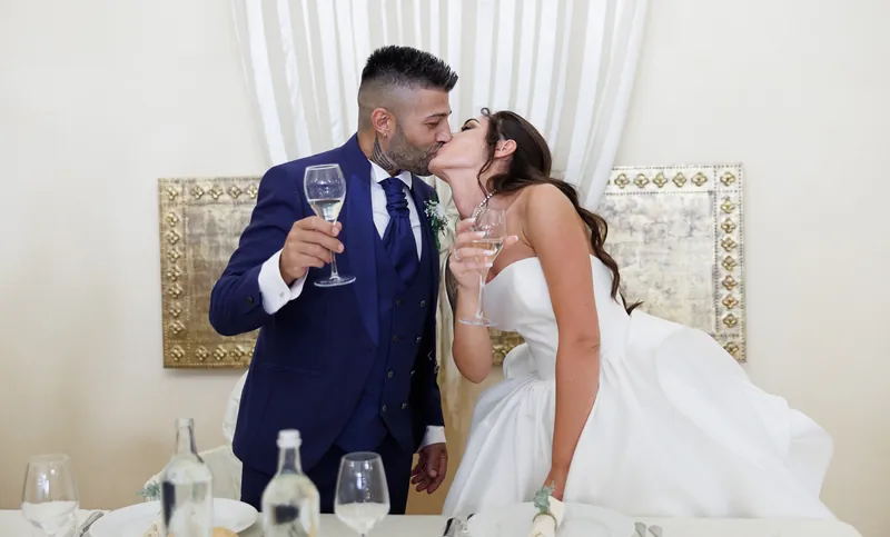 Axana e Mario a La Rocca di Rodengo – il ricevimento in sala, foto 2