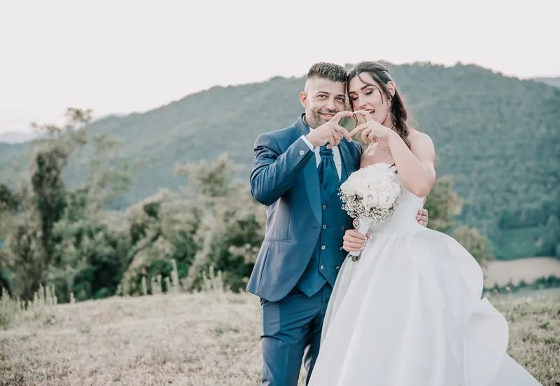 Axana e Mario a La Rocca di Rodengo – il tramonto sulle colline, foto 4