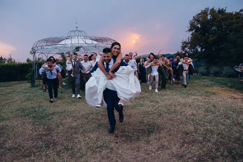 Axana e Mario a La Rocca di Rodengo – il tramonto sulle colline, foto 13