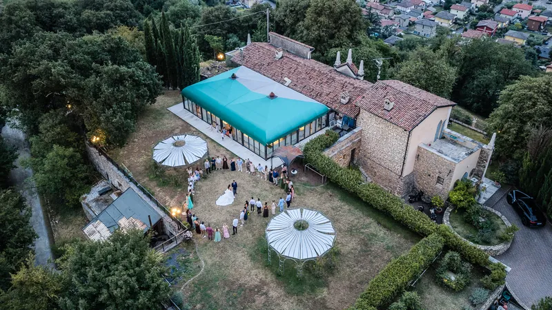 Axana e Mario a La Rocca di Rodengo – il tramonto sulle colline, foto 14