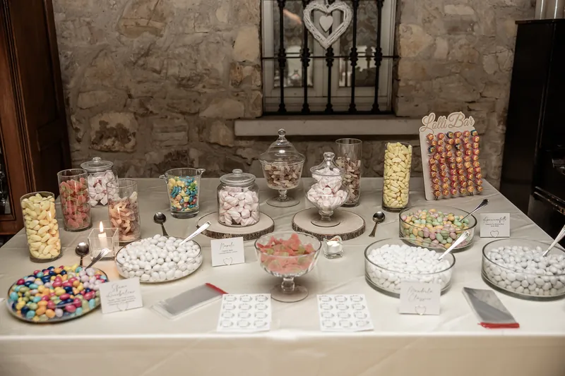 Axana e Mario a La Rocca di Rodengo – torta, fuochi e festa, foto 2