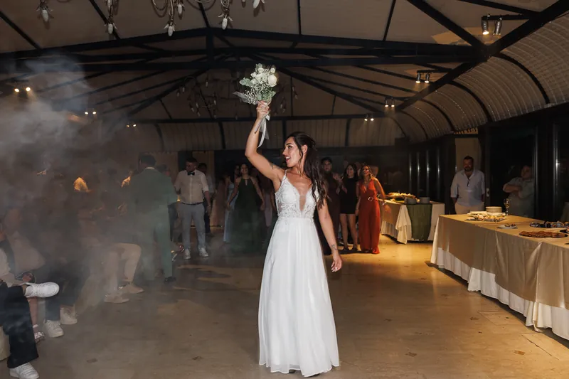 Axana e Mario a La Rocca di Rodengo – torta, fuochi e festa, foto 9