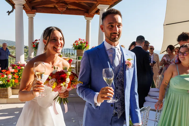 Veronica e Andrea a Le Cantorie – aperitivo in terrazza, foto 1