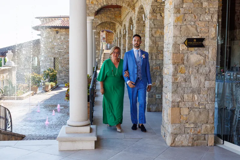 Veronica e Andrea a Le Cantorie – la cerimonia sotto il gazebo, foto 1