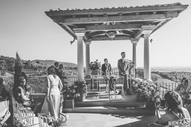 Veronica e Andrea a Le Cantorie – la cerimonia sotto il gazebo, foto 3