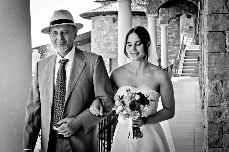 Veronica e Andrea a Le Cantorie – la cerimonia sotto il gazebo, foto 5