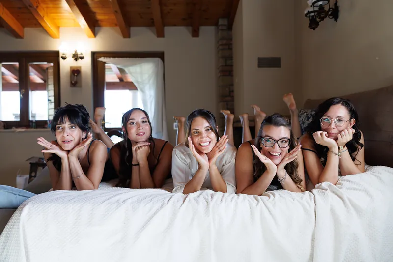 Veronica e Andrea a Le Cantorie – veronica si prepara, foto 5