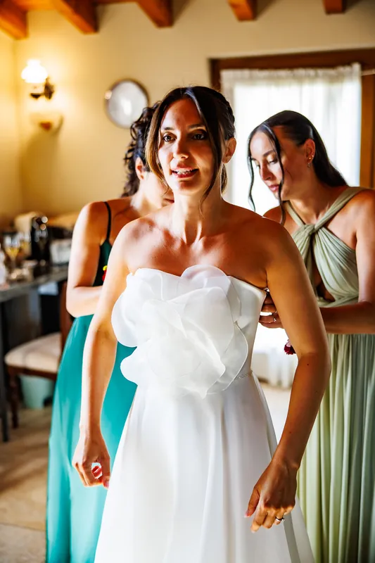 Veronica e Andrea a Le Cantorie – veronica si prepara, foto 15