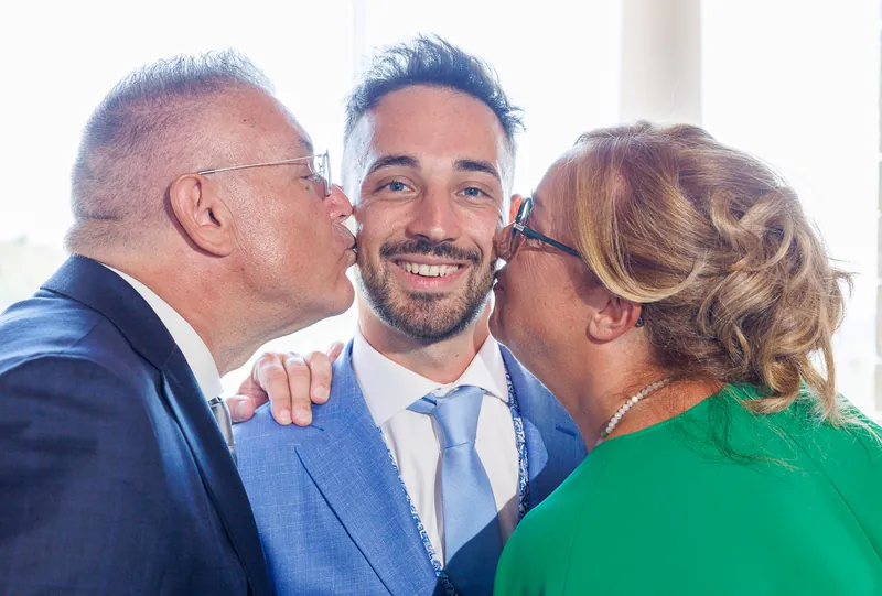 Veronica e Andrea a Le Cantorie – andrea si prepara, foto 8