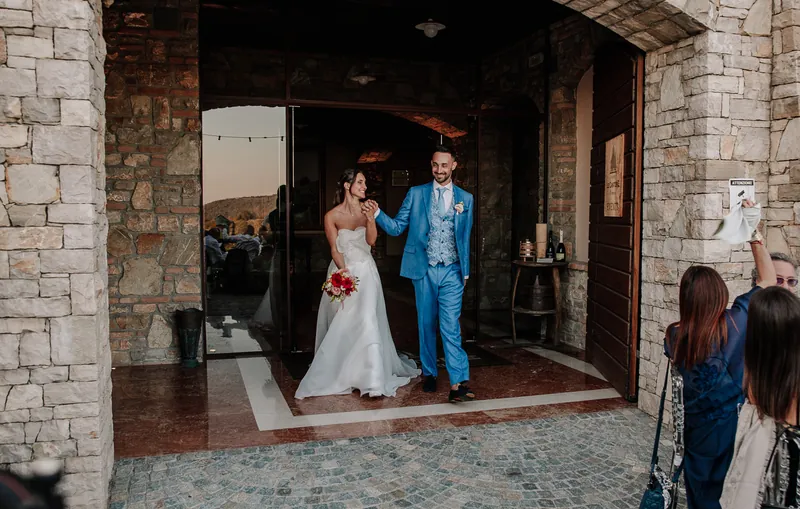 Veronica e Andrea a Le Cantorie – cena e torta sotto le stelle, foto 1