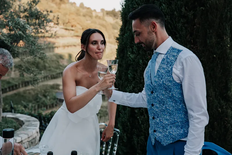 Veronica e Andrea a Le Cantorie – cena e torta sotto le stelle, foto 4