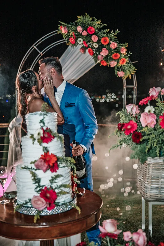 Veronica e Andrea a Le Cantorie – cena e torta sotto le stelle, foto 9