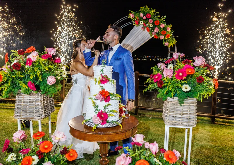 Veronica e Andrea a Le Cantorie – cena e torta sotto le stelle, foto 10