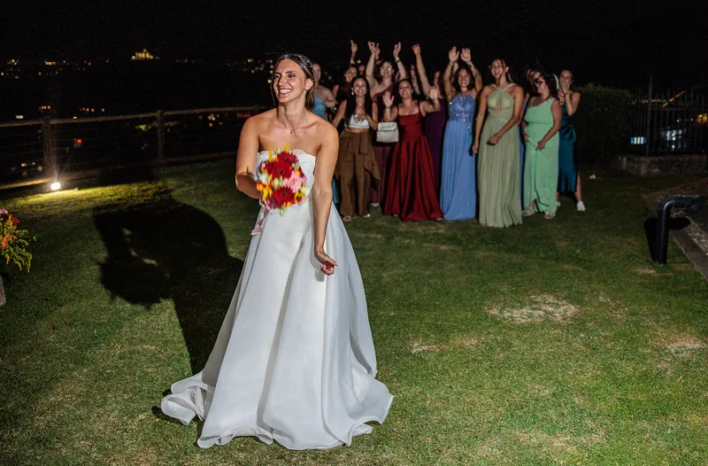 Veronica e Andrea a Le Cantorie – cena e torta sotto le stelle, foto 11