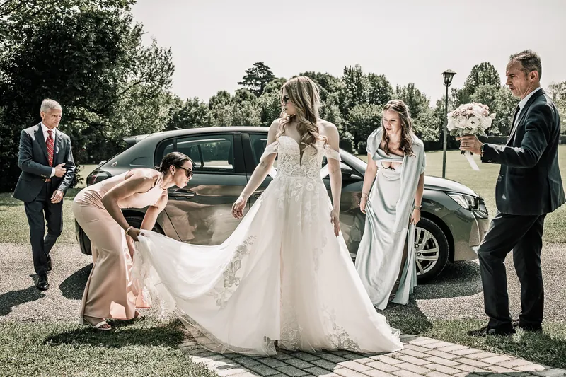 Alessandro ed Emanuela a Relais Franciacorta – la cerimonia nel parco, foto 4