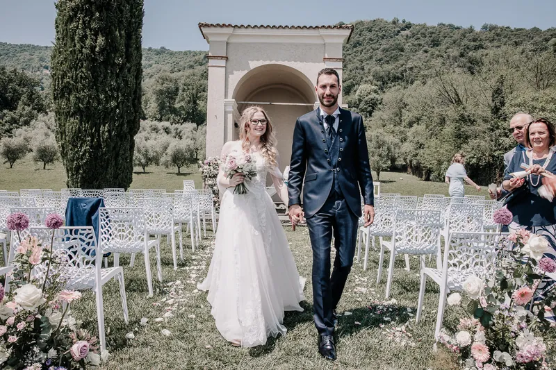 Alessandro ed Emanuela a Relais Franciacorta – la cerimonia nel parco, foto 20