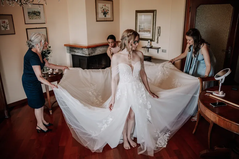 Alessandro ed Emanuela a Relais Franciacorta – la sposa si prepara, foto 11