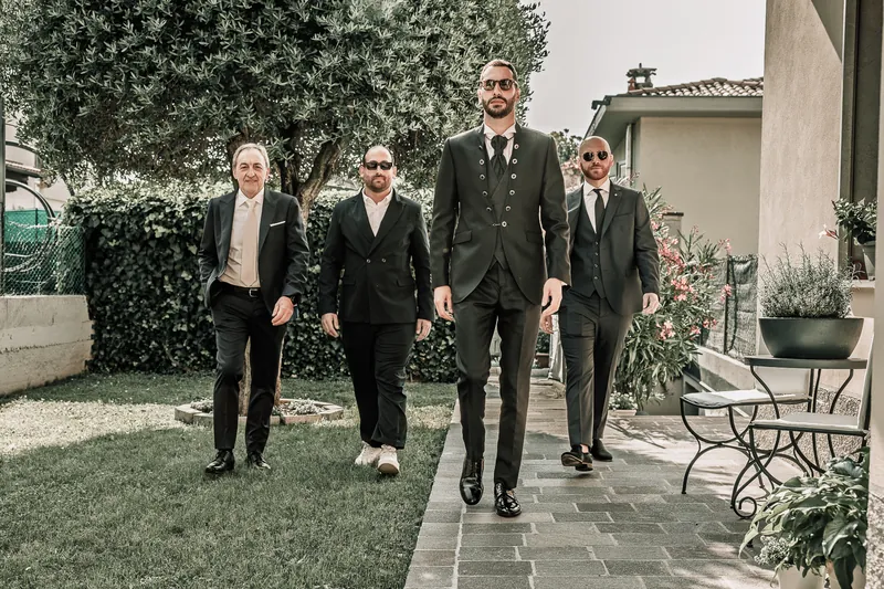 Alessandro ed Emanuela a Relais Franciacorta – lo sposo si prepara, foto 8