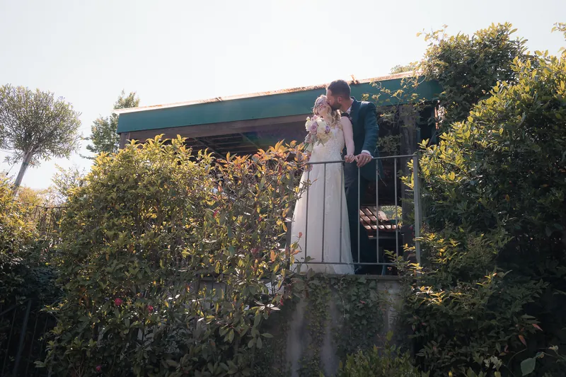 Alessandro ed Emanuela a Relais Franciacorta – ritratti nel parco, foto 1