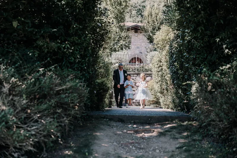 Jessica e Davide a Relais Franciacorta – la cerimonia nel parco, foto 2
