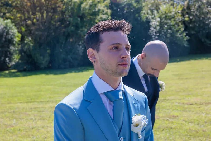 Jessica e Davide a Relais Franciacorta – la cerimonia nel parco, foto 5
