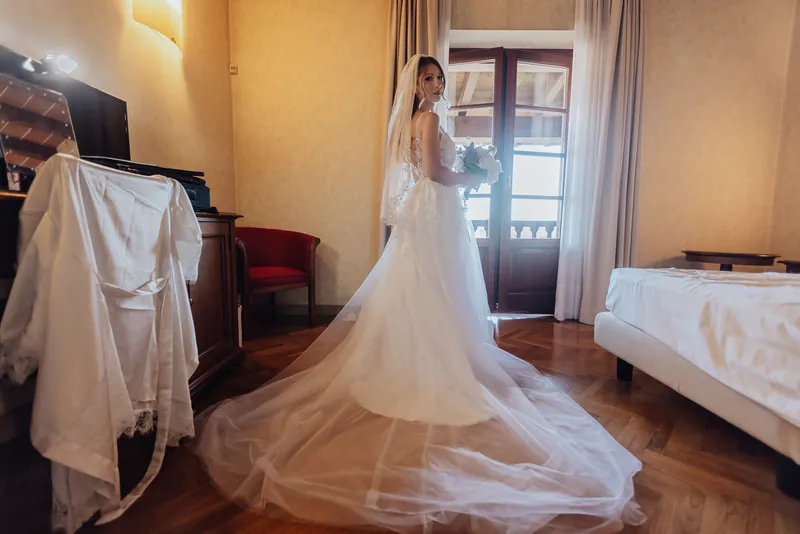 Jessica e Davide a Relais Franciacorta – la sposa si prepara, foto 11